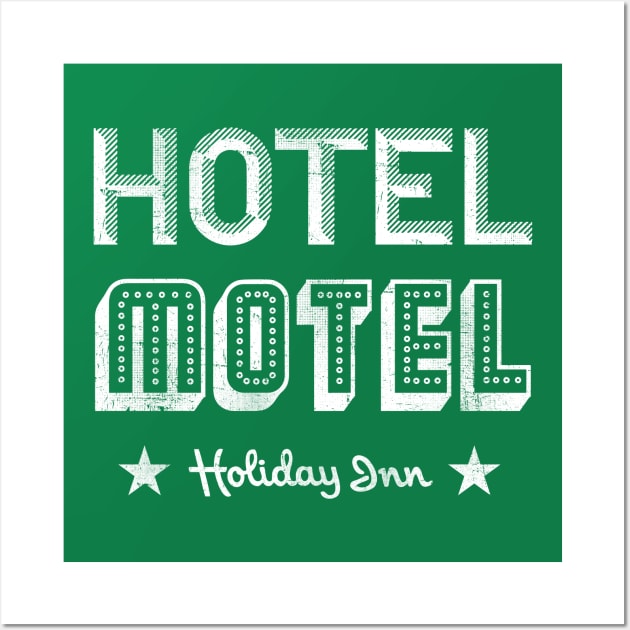 Hotel Motel - Rappers Delight Vintage Wall Art by tosleep